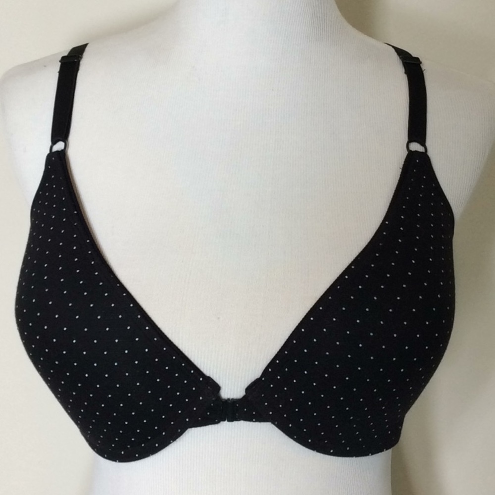 Convertible Strap Push-Up Bra w/Front Closure